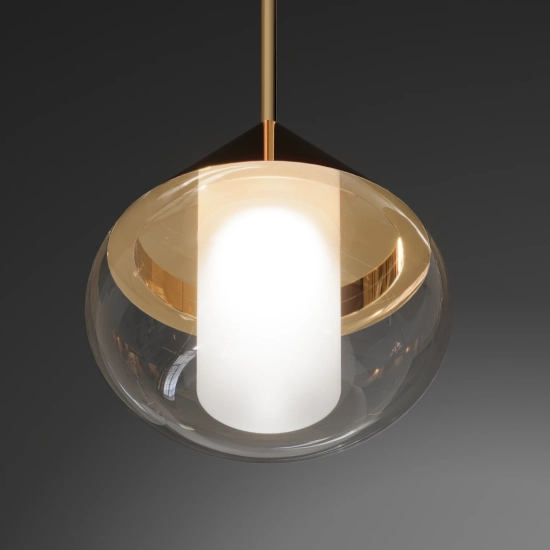 Lampa Wisząca Suza 1xLED złota PL0103-GD yaskr