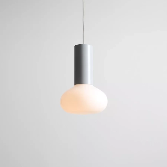 LAMPA WISZĄCA FLO SZARY S (opal glass) 7000G22_S Aldex - zdjęcie dodatkowe 2