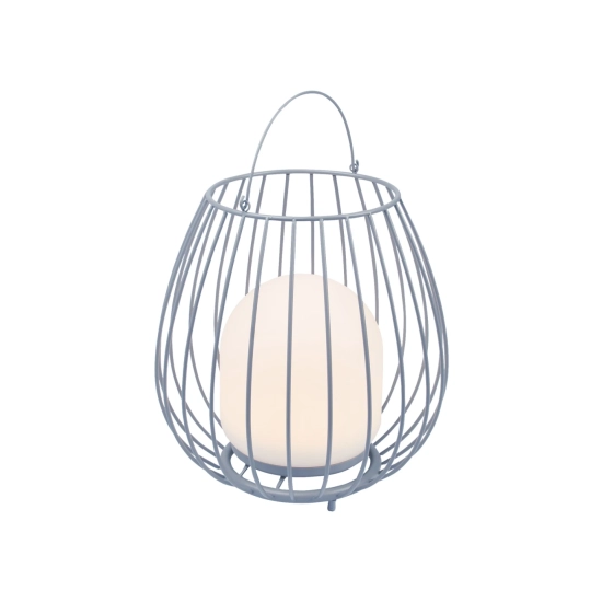 Szary lampion LED Jim To Go - Nordlux, bezprzewodowy 2218105010