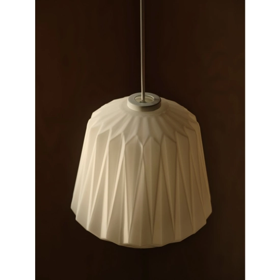 Lampa wisząca Elbie – elegancka lampa z plisowanym kloszem 2612323001 Nordlux