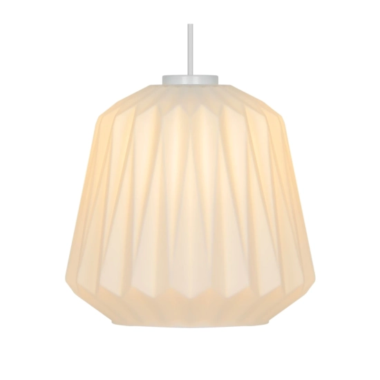 Lampa wisząca Elbie – elegancka lampa z plisowanym kloszem 2612323001 Nordlux