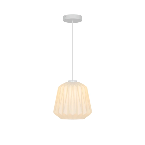 Lampa wisząca Elbie – elegancka lampa z plisowanym kloszem 2612323001 Nordlux