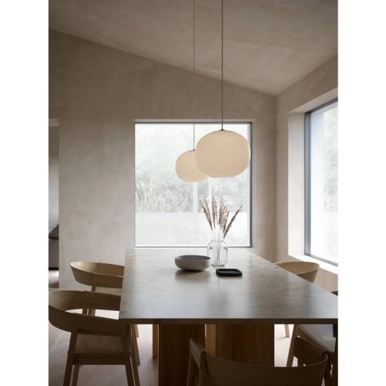 kinkiecik.pl Szklana lampa wisząca Navone 30 - DFTP, mleczny klosz 2220443001