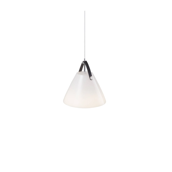 Szklana lampa wisząca Strap 27 DFTP- biała 84313001 - zdjęcie produktu