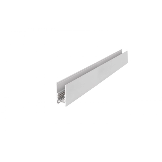 Alfa Szynoprzewód jednofazowy magnetyczny profil Track Magnetic52 1m + 2x End Cap (white) AZ4639 AZZARDO