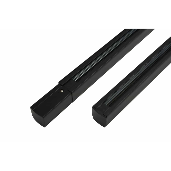 Szyna 3 fazowa montażowa Track set 1,5m + End power + End Cap (black) AZ3001 AZZARDO
