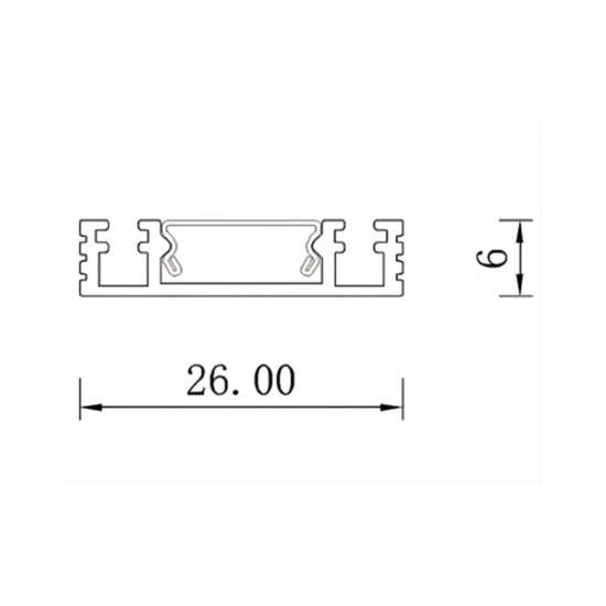 Szyna natynkowa 2m Magnetic Slim biała LP-656-MAG SLIM 2m SM wh Light Prestige