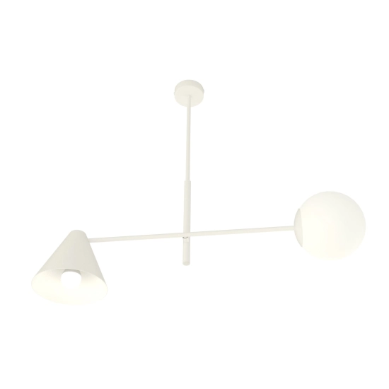 Żyrandol HERMES 2 WHITE 1348/2 EMIBIG Lighting