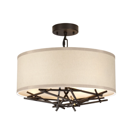 Lampa wisząca Taiko – 3 źródła światła TAIKO-3P Elstead Lighting