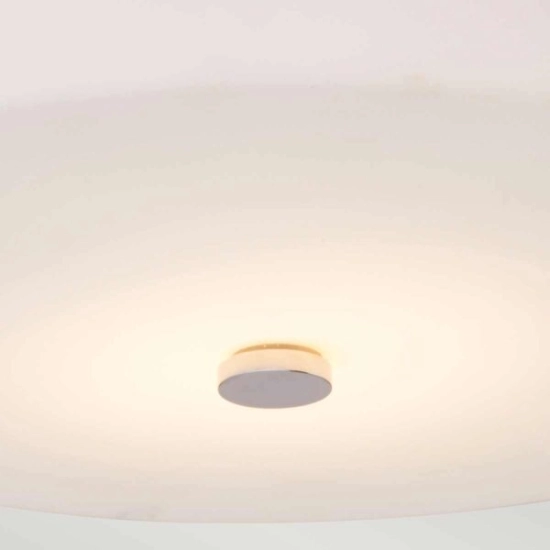 Duży plafon Tamar – 1 źródło światła – Polerowany chrom TAMAR-F-L-PC Elstead Lighting
