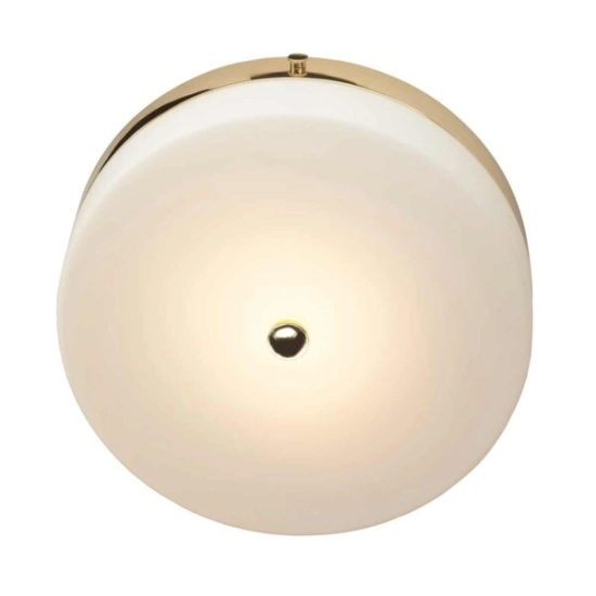Duży plafon Tamar – 1 źródło światła – Polerowane złoto TAMAR-F-L-PG Elstead Lighting
