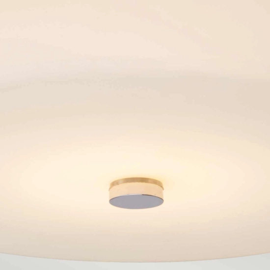 Plafon Tamar – 1 źródło światła – Polerowany chrom TAMAR-F-M-PC Elstead Lighting
