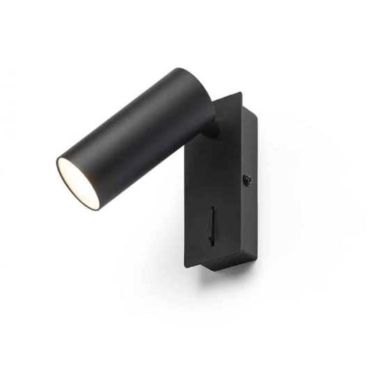 kinkiecik.pl TAPIO I SQ ścienna czarna 230V LED 4.5W 3000K R13423 Rendl light studio