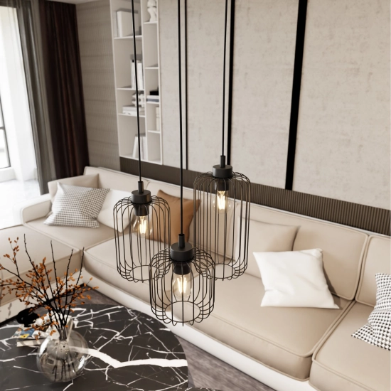 Lampa wisząca VANDER 3PREM BL 1365/3PREM EMIBIG Lighting