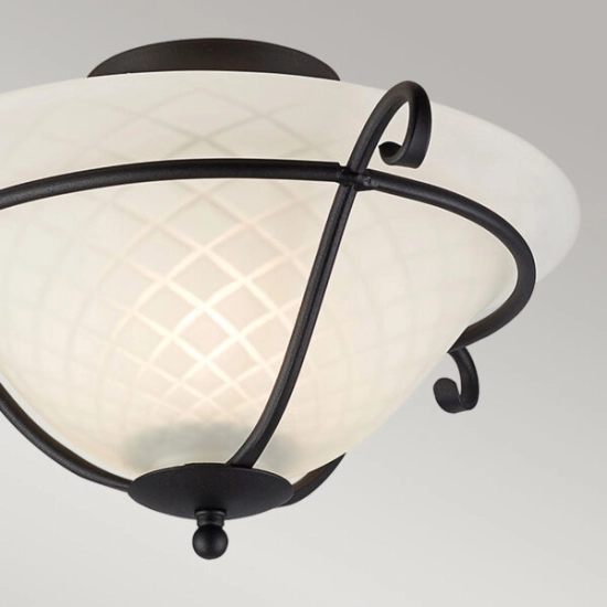 Kinkiet Torchiere – 1 źródło światła TCH-WU-BLACK Elstead Lighting