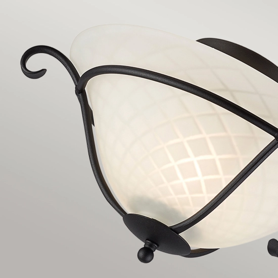 Kinkiet Torchiere – 1 źródło światła TCH-WU-BLACK Elstead Lighting