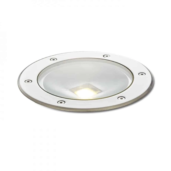 kinkiecik.pl TERRA wpuszczana stal nierdzewna 230V LED 20W 120° IP65 3000K R10532 Rendl light studio