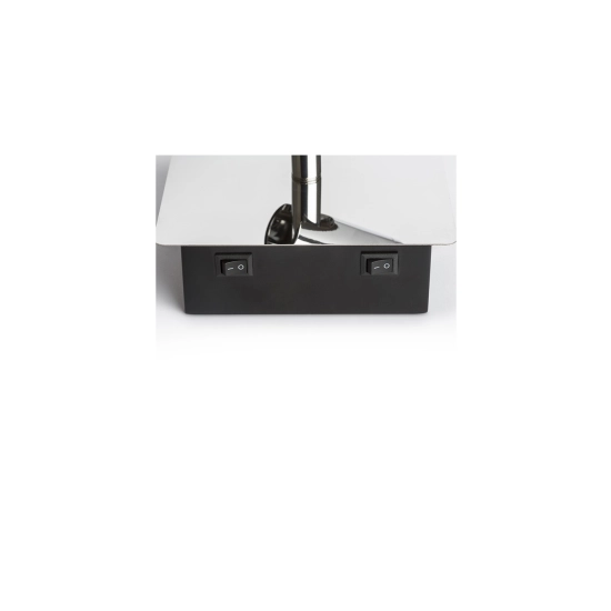 TIARA ścienna chrom 230V LED 2x3W 25° 3000K R12957 Rendl light studio