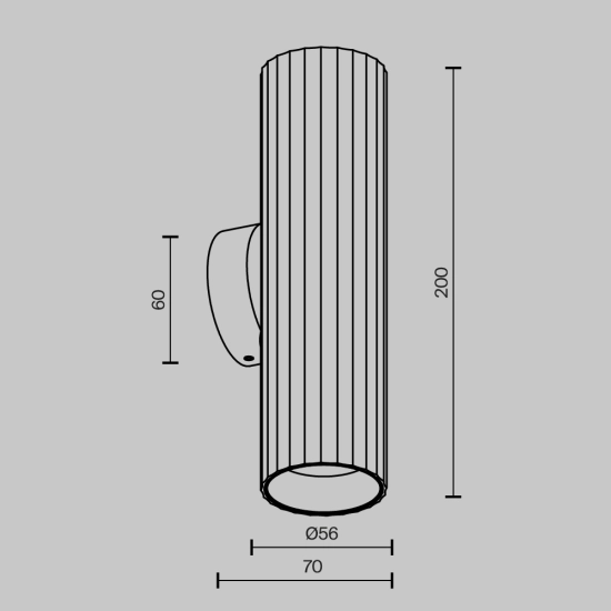 Lampa ścienna (kinkiet) Calipso C106WL-02-GU10-W Maytoni - zdjęcie dodatkowe 4
