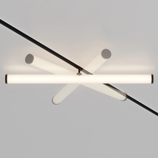 Lampa szynowa LARC Exility 4000K 25W 360° TR086-2-25W4K-B Maytoni - zdjęcie dodatkowe 1