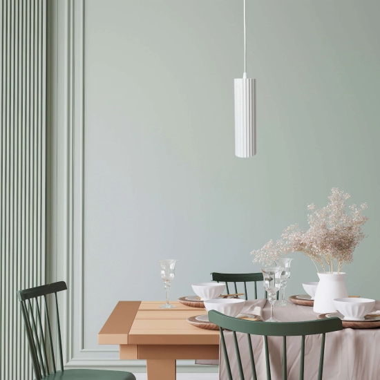 Tokio wisząca 1 Tuba Biała LP-787/1P WH LIGHT PRESTIGE