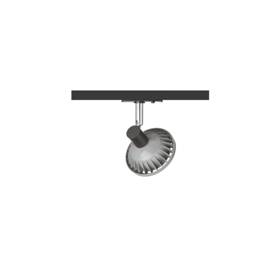TRICA do szyny 1-faz czarna 230V GU10 50W R1297Rendl light studio