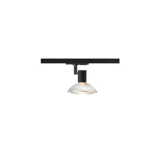 TRICA do szyny 1-faz czarna 230V GU10 50W R1297Rendl light studio