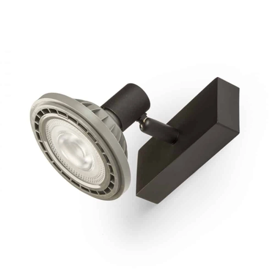 kinkiecik.pl TRICA I ścienna czarna 230V GU10 25W R13372 Rendl light studio