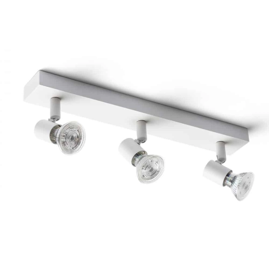 kinkiecik.pl TRICA III ścienna biała 230V GU10 3x25W R13375 Rendl light studio