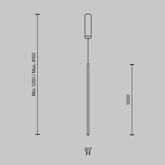 Lampa wisząca Halo MOD246PL-L24BSK1 Maytoni - zdjęcie dodatkowe 5