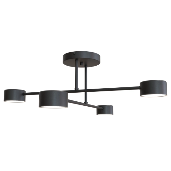 Lampa sufitowa HALO 4 BLACK 1355/4 EMIBIG Lighting