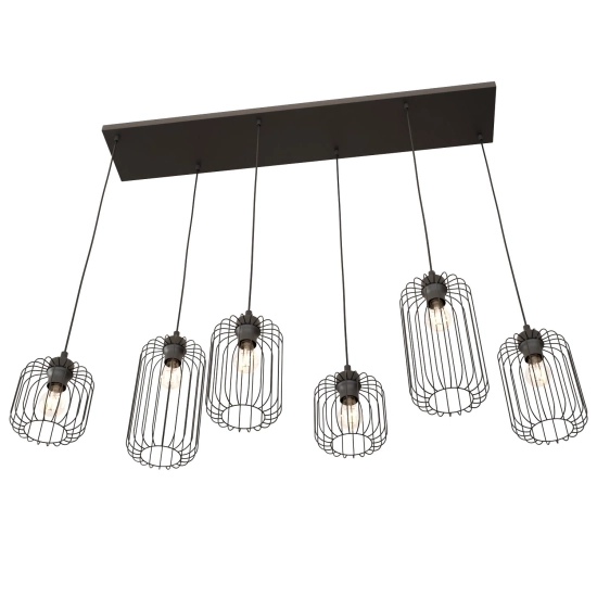 Lampa wisząca VANDER 6 BL 1365/6 EMIBIG Lighting