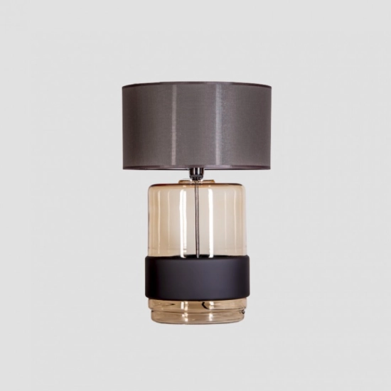 UMBRIEL AMBER/BLACK lampa stołowa L250110427 4Concepts