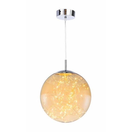 Universe lampa wisząca LED 1 pł AMBER 324901-22 REALITY