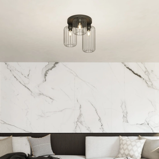 Lampa sufitowa BARN 3PREM BL 1367/3PREM EMIBIG Lighting