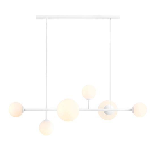 LAMPA WISZĄCA DIONE 6 BIAŁY (LISTWA) 1092K_2 Aldex - zdjęcie produktu