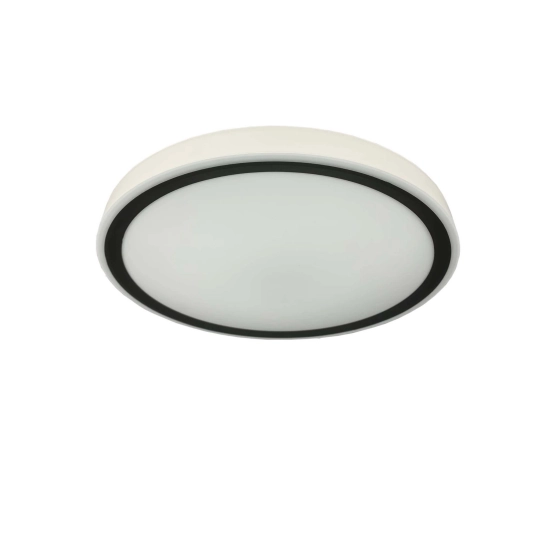Vegas plafon średni 4000K czarny LP-550/1C M 4BK LIGHT PRESTIGE