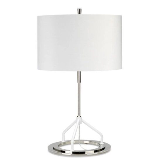 Lampa stołowa Vicenza – 1 źródło światła – Polerowany nikiel VICENZA-TL-WPN Elstead Lighting