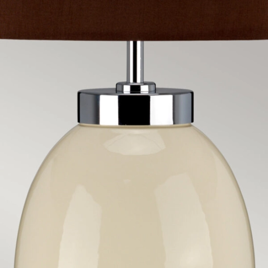 Mała lampa stołowa Victor – 1 źródło światła – Kremowa VICTOR-SM-TL-CR Elstead Lighting