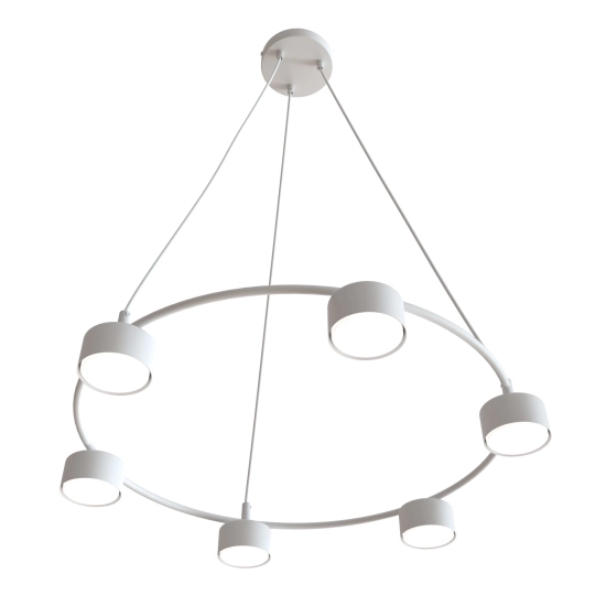 Lampa wisząca STARLIT 6 WHITE 1373/6 EMIBIG Lighting - zdjęcie produktu
