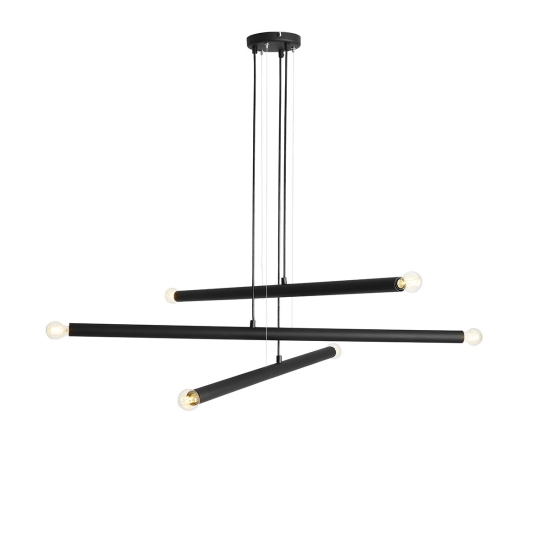 LAMPA WISZĄCA TUBO 6 CZARNY 1072K1 ALDEX - zdjęcie produktu