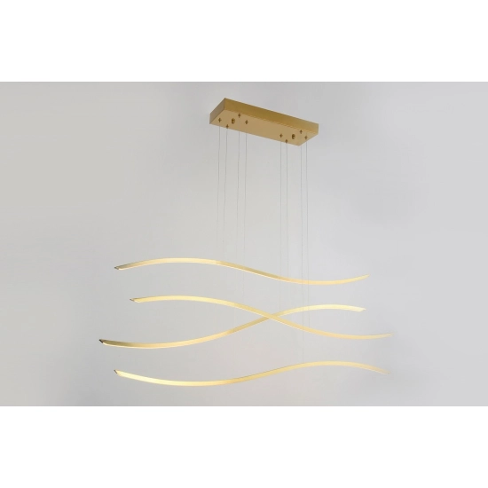 Lampa wisząca Waves (gold) AZ4058 AZZARDO