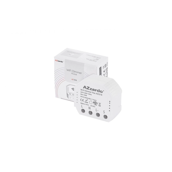 Ściemniacz dopuszkowy WiFi DIMMER BOX AZzardo Smart AZ3218 AZZARDO