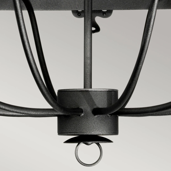 Żyrandol Windsor – 12 źródeł światła – Grafitowe WINDSOR12-GR Elstead Lighting