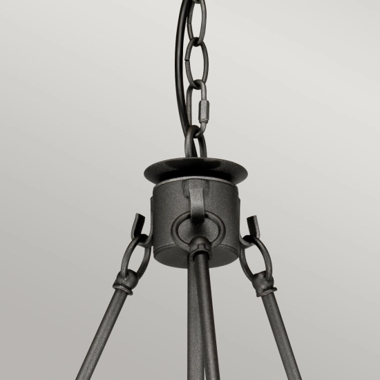 Żyrandol Windsor – 6 źródeł światła – Grafitowe WINDSOR6-GR Elstead Lighting
