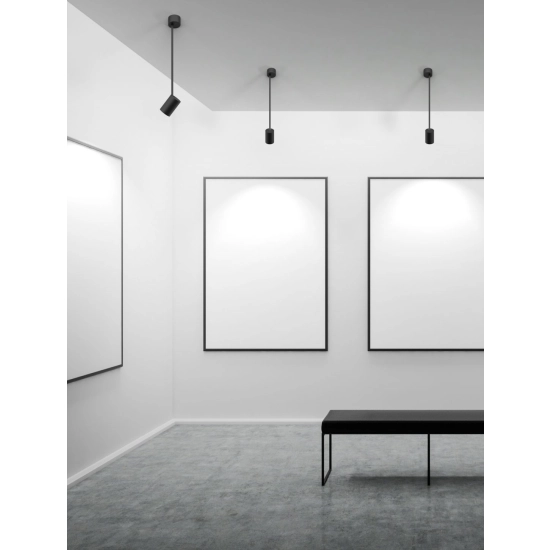 kinkiecik.pl Lampa wisząca Tuka Nero L ORLICKI