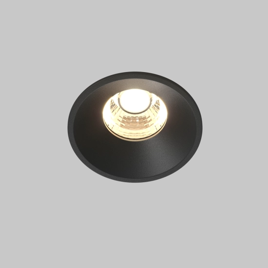 Oprawa podtynkowa Lampa wbudowana Round DL058-7W3K-B Maytoni - zdjęcie produktu