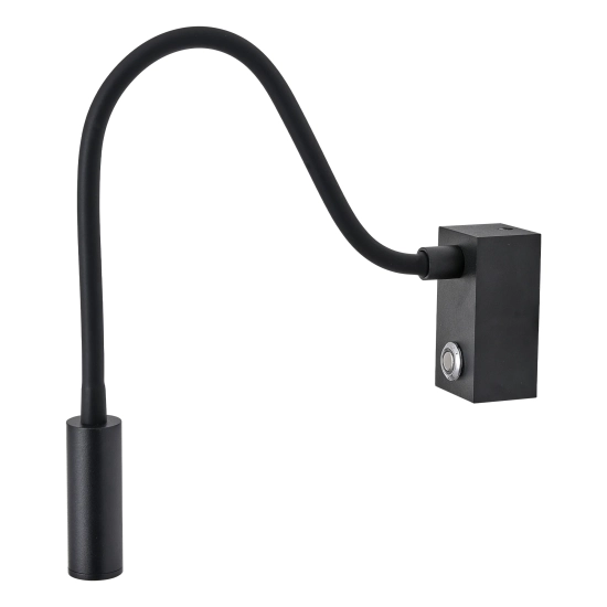 Kinkiet Adjusta 1xLED czarny WL0117-BK yaskr