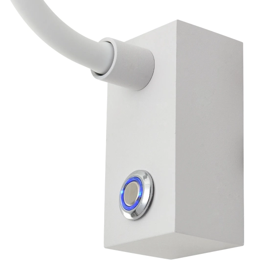 Kinkiet Adjusta 1xLED biały WL0117-WH yaskr