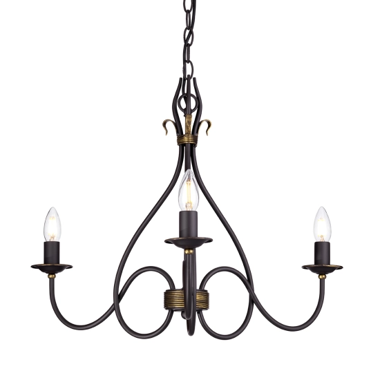 Żyrandol Windermere – 3 źródła światła WM3 Elstead Lighting